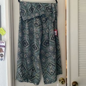 NWT Mossimo green rayon pants Size xl $15